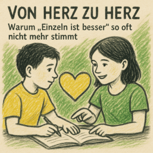 Mehr über den Artikel erfahren Von Herz zu Herz – Warum ‘Einzeln ist besser’ so oft nicht mehr stimmt