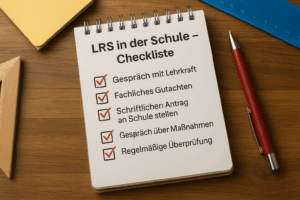 Mehr über den Artikel erfahren LRS in der Schule – was Eltern wissen sollten