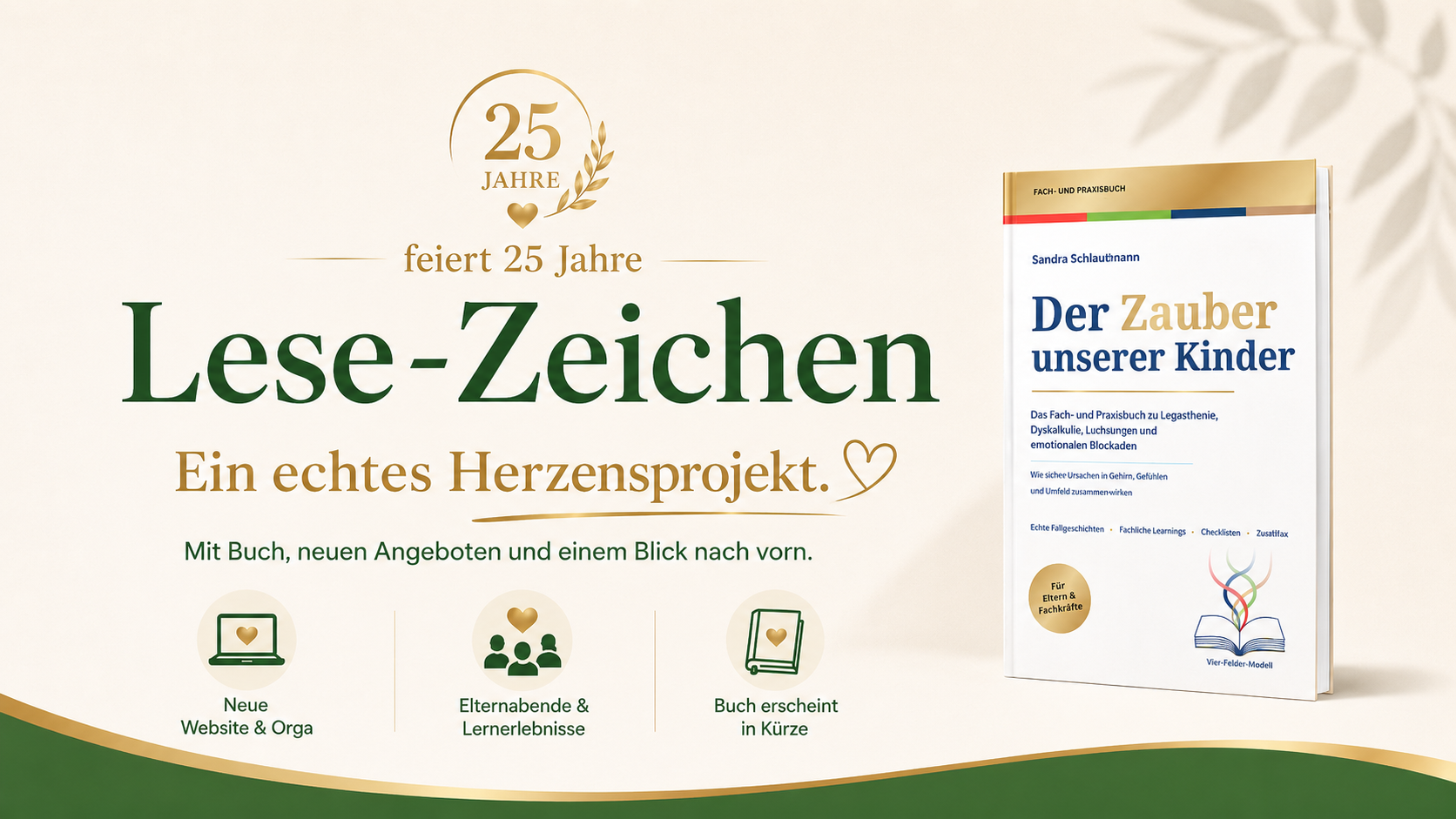 Read more about the article Ein echtes Herzensprojekt & 25 Jahre Lese-Zeichen